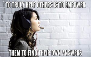 To Truly Help Others Is To Empower Them To Find Their Own Answers