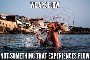 We Are Flow Not Something That Experiences Flow