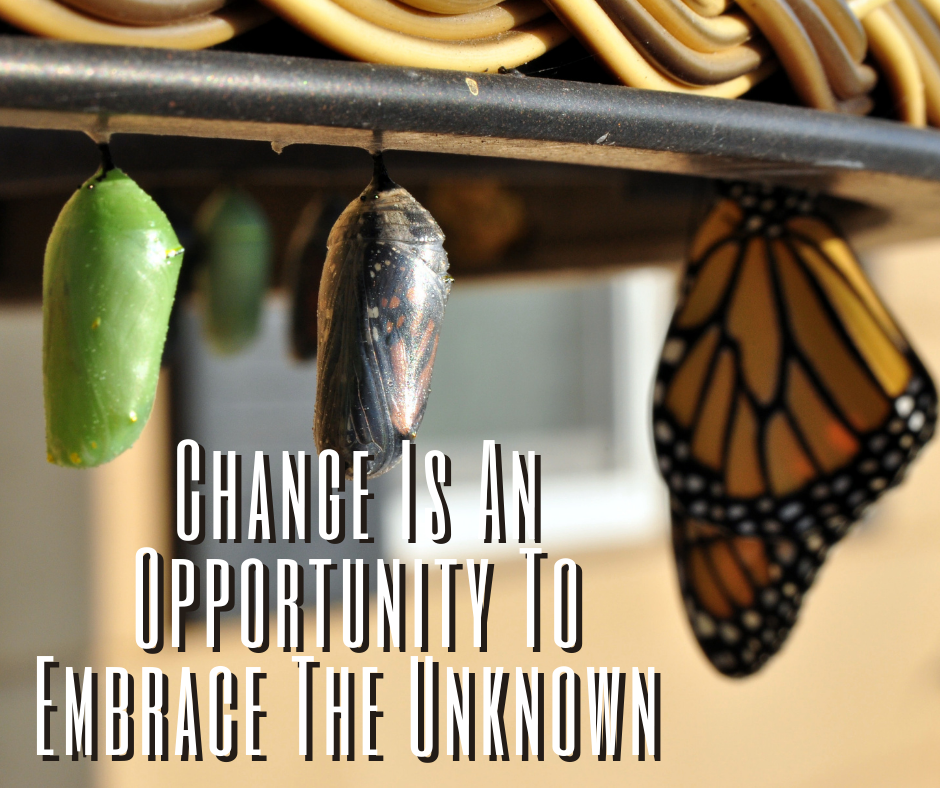 Change Is An Opportunity To Embrace The Unknown